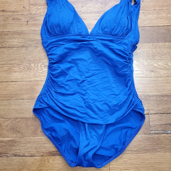 Ralph Lauren | Blue One-piece Swimsuit - Picture 7 of 7